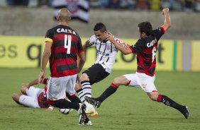 Durante a partida entre Corinthians x Vitoria/BA, realizada esta noite na Arena Pantanal, válida pela 30ª rodada do Campeonato Brasileiro de 2014