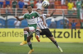 Durante a partida entre Palmeiras x Corinthians, realizada esta tarde no estádio do Pacaembu, válida pela 31ª rodada do Campeonato Brasileiro de 2014