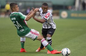 Durante a partida entre Palmeiras x Corinthians, realizada esta tarde no estdio do Pacaembu, vlida pela 31 rodada do Campeonato Brasileiro de 2014