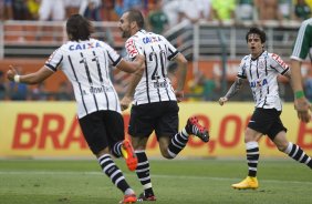 Durante a partida entre Palmeiras x Corinthians, realizada esta tarde no estádio do Pacaembu, válida pela 31ª rodada do Campeonato Brasileiro de 2014