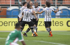 Durante a partida entre Palmeiras x Corinthians, realizada esta tarde no estádio do Pacaembu, válida pela 31ª rodada do Campeonato Brasileiro de 2014