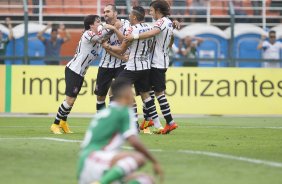 Durante a partida entre Palmeiras x Corinthians, realizada esta tarde no estádio do Pacaembu, válida pela 31ª rodada do Campeonato Brasileiro de 2014