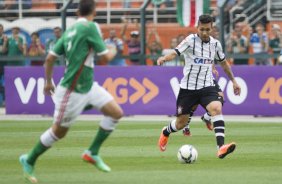 Durante a partida entre Palmeiras x Corinthians, realizada esta tarde no estádio do Pacaembu, válida pela 31ª rodada do Campeonato Brasileiro de 2014