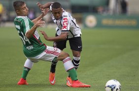 Durante a partida entre Palmeiras x Corinthians, realizada esta tarde no estádio do Pacaembu, válida pela 31ª rodada do Campeonato Brasileiro de 2014
