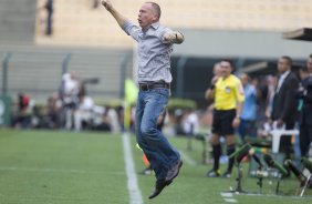 Durante a partida entre Palmeiras x Corinthians, realizada esta tarde no estádio do Pacaembu, válida pela 31ª rodada do Campeonato Brasileiro de 2014