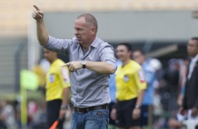 Durante a partida entre Palmeiras x Corinthians, realizada esta tarde no estádio do Pacaembu, válida pela 31ª rodada do Campeonato Brasileiro de 2014