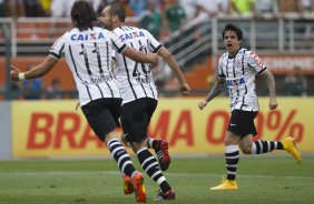Durante a partida entre Palmeiras x Corinthians, realizada esta tarde no estádio do Pacaembu, válida pela 31ª rodada do Campeonato Brasileiro de 2014