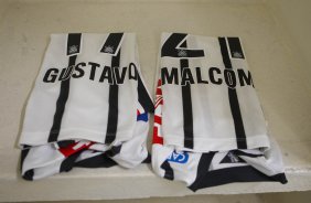 Nos vestiários da partida entre Palmeiras x Corinthians, realizada esta tarde no estádio do Pacaembu, válida pela 31ª rodada do Campeonato Brasileiro de 2014