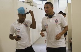 Nos vestiários da partida entre Palmeiras x Corinthians, realizada esta tarde no estádio do Pacaembu, válida pela 31ª rodada do Campeonato Brasileiro de 2014