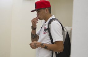 Nos vestiários da partida entre Palmeiras x Corinthians, realizada esta tarde no estádio do Pacaembu, válida pela 31ª rodada do Campeonato Brasileiro de 2014