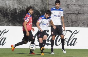 Durante o treino desta tarde no CT Joaquim Grava, zona leste da cidade. O prximo jogo da equipe ser sbado, dia 01/11, contra o Coritiba, na Arena Corinthians, vlido pela 32 rodada do Campeonato Brasileiro de 2014