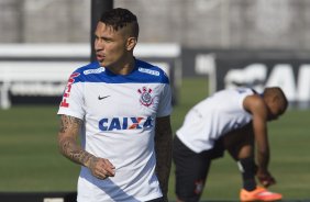Durante o treino desta tarde no CT Joaquim Grava, zona leste da cidade. O prximo jogo da equipe ser sbado, dia 01/11, contra o Coritiba, na Arena Corinthians, vlido pela 32 rodada do Campeonato Brasileiro de 2014