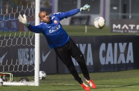 Durante o treino desta tarde no CT Joaquim Grava, zona leste da cidade. O prximo jogo da equipe ser sbado, dia 01/11, contra o Coritiba, na Arena Corinthians, vlido pela 32 rodada do Campeonato Brasileiro de 2014