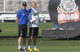 Durante o treino desta tarde no CT Joaquim Grava, zona leste da cidade. O prximo jogo da equipe ser sbado, dia 01/11, contra o Coritiba, na Arena Corinthians, vlido pela 32 rodada do Campeonato Brasileiro de 2014