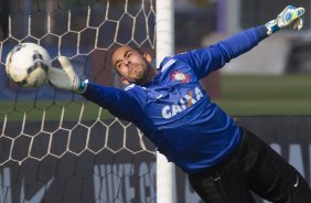Durante o treino desta tarde no CT Joaquim Grava, zona leste da cidade. O prximo jogo da equipe ser sbado, dia 01/11, contra o Coritiba, na Arena Corinthians, vlido pela 32 rodada do Campeonato Brasileiro de 2014