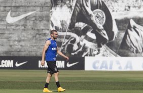Durante o treino desta tarde no CT Joaquim Grava, zona leste da cidade. O prximo jogo da equipe ser amanh, sbado, dia 01/11, contra o Coritiba, na Arena Corinthians, vlido pela 32 rodada do Campeonato Brasileiro de 2014