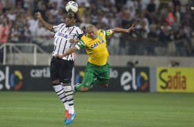 Durante o jogo entre Corinthians x Coritiba, realizado esta noite na Arena Corinthians, válido pela 32ª rodada do Campeonato Brasileiro de 2014