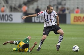 Durante o jogo entre Corinthians x Coritiba, realizado esta noite na Arena Corinthians, vlido pela 32 rodada do Campeonato Brasileiro de 2014
