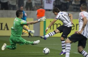 Durante o jogo entre Corinthians x Coritiba, realizado esta noite na Arena Corinthians, vlido pela 32 rodada do Campeonato Brasileiro de 2014