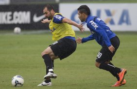 Durante o treino desta tarde no CT Joaquim Grava, zona leste da cidade. O prximo jogo da equipe ser domingo, dia 16/11, contra o Bahia/BA, na Arena Fonte Nova, vlido pela 34 rodada do Campeonato Brasileiro de 2014