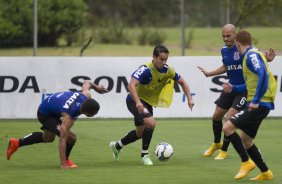 Durante o treino desta tarde no CT Joaquim Grava, zona leste da cidade. O prximo jogo da equipe ser domingo, dia 16/11, contra o Bahia/BA, na Arena Fonte Nova, vlido pela 34 rodada do Campeonato Brasileiro de 2014