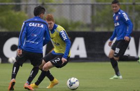 Durante o treino desta tarde no CT Joaquim Grava, zona leste da cidade. O prximo jogo da equipe ser domingo, dia 16/11, contra o Bahia/BA, na Arena Fonte Nova, vlido pela 34 rodada do Campeonato Brasileiro de 2014