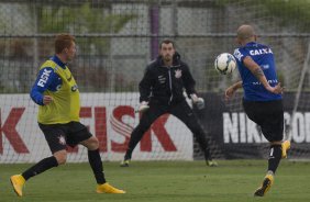 Durante o treino desta tarde no CT Joaquim Grava, zona leste da cidade. O prximo jogo da equipe ser domingo, dia 16/11, contra o Bahia/BA, na Arena Fonte Nova, vlido pela 34 rodada do Campeonato Brasileiro de 2014