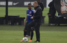 Durante o treino desta tarde no CT Joaquim Grava, zona leste da cidade. O prximo jogo da equipe ser domingo, dia 16/11, contra o Bahia/BA, na Arena Fonte Nova, vlido pela 34 rodada do Campeonato Brasileiro de 2014