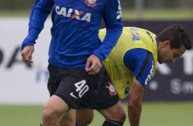 Durante o treino desta tarde no CT Joaquim Grava, zona leste da cidade. O prximo jogo da equipe ser domingo, dia 16/11, contra o Bahia/BA, na Arena Fonte Nova, vlido pela 34 rodada do Campeonato Brasileiro de 2014