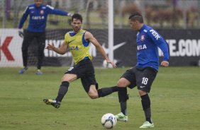 Durante o treino desta tarde no CT Joaquim Grava, zona leste da cidade. O prximo jogo da equipe ser domingo, dia 16/11, contra o Bahia/BA, na Arena Fonte Nova, vlido pela 34 rodada do Campeonato Brasileiro de 2014