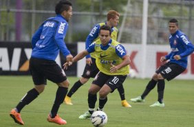 Durante o treino desta tarde no CT Joaquim Grava, zona leste da cidade. O prximo jogo da equipe ser domingo, dia 16/11, contra o Bahia/BA, na Arena Fonte Nova, vlido pela 34 rodada do Campeonato Brasileiro de 2014