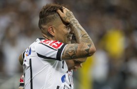 Durante o jogo entre Corinthians x Grmio, realizado esta tarde na Arena Corinthians, vlido pela 36 rodada do Campeonato Brasileiro de 2014