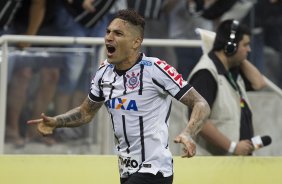 Durante o jogo entre Corinthians x Grêmio, realizado esta tarde na Arena Corinthians, válido pela 36ª rodada do Campeonato Brasileiro de 2014