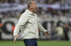 Durante o jogo entre Corinthians x Grêmio, realizado esta tarde na Arena Corinthians, válido pela 36ª rodada do Campeonato Brasileiro de 2014