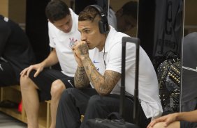 Nos vestiários antes do jogo entre Corinthians x Grêmio, realizado esta tarde na Arena Corinthians, válido pela 36ª rodada do Campeonato Brasileiro de 2014