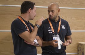 Nos vestirios antes do jogo entre Corinthians x Grmio, realizado esta tarde na Arena Corinthians, vlido pela 36 rodada do Campeonato Brasileiro de 2014