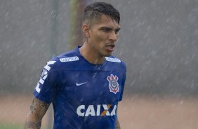 Durante o treino desta tarde no CT Joaquim Grava, zona leste da cidade. O prximo jogo da equipe sera, domingo, dia 30/1, no Maracan, vlido pela 37 rodada do Campeonato Brasileiro de 2014