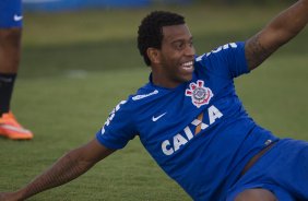 Durante o treino desta tarde no CT Joaquim Grava, zona leste da cidade. O prximo jogo da equipe sera, domingo, dia 30/1, no Maracan, vlido pela 37 rodada do Campeonato Brasileiro de 2014