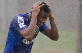 Durante o treino desta tarde no CT Joaquim Grava, zona leste da cidade. O prximo jogo da equipe sera, domingo, dia 30/1, no Maracan, vlido pela 37 rodada do Campeonato Brasileiro de 2014