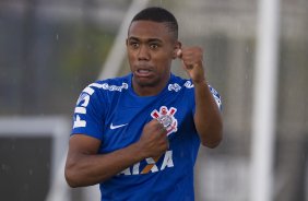 Durante o treino desta tarde no CT Joaquim Grava, zona leste da cidade. O prximo jogo da equipe sera, domingo, dia 30/1, no Maracan, vlido pela 37 rodada do Campeonato Brasileiro de 2014