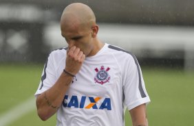 Durante a reapresentacao dos jogadores esta tarde no CT Joaquim Grava, zona leste da cidade. O próximo jogo da equipe será dia 15/01no torneio internacional, em Orlando/EUA, contra o Colonia da Alemanha