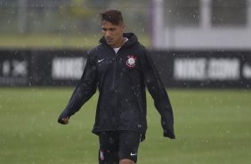 Durante a reapresentacao dos jogadores esta tarde no CT Joaquim Grava, zona leste da cidade. O próximo jogo da equipe será dia 15/01no torneio internacional, em Orlando/EUA, contra o Colonia da Alemanha