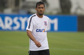 Durante a reapresentacao dos jogadores esta tarde no CT Joaquim Grava, zona leste da cidade. O próximo jogo da equipe será dia 15/01no torneio internacional, em Orlando/EUA, contra o Colonia da Alemanha