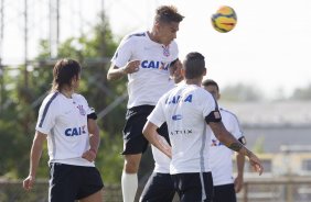 Durante o treino esta manh no Lockhart Stadium, CT do Fort Lauderdale Strickers, na cidade de Fort Lauderlale. O prximo jogo da equipe ser dia 15/01no torneio internacional, em Orlando/EUA, contra o Colonia da Alemanha
