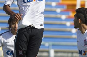 Durante o treino esta manh no Lockhart Stadium, CT do Fort Lauderdale Strickers, na cidade de Fort Lauderlale. O prximo jogo da equipe ser dia 15/01no torneio internacional, em Orlando/EUA, contra o Colonia da Alemanha