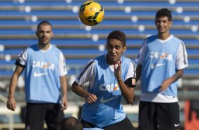 Durante o treino esta manh no Lockhart Stadium, CT do Fort Lauderdale Strickers, na cidade de Fort Lauderlale. O prximo jogo da equipe ser dia 15/01no torneio internacional, em Orlando/EUA, contra o Colonia da Alemanha
