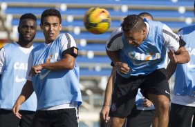 Durante o treino esta manh no Lockhart Stadium, CT do Fort Lauderdale Strickers, na cidade de Fort Lauderlale. O prximo jogo da equipe ser dia 15/01no torneio internacional, em Orlando/EUA, contra o Colonia da Alemanha