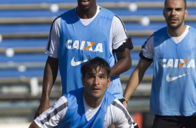 Durante o treino esta manh no Lockhart Stadium, CT do Fort Lauderdale Strickers, na cidade de Fort Lauderlale. O prximo jogo da equipe ser dia 15/01no torneio internacional, em Orlando/EUA, contra o Colonia da Alemanha