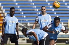 Durante o treino esta manh no Lockhart Stadium, CT do Fort Lauderdale Strickers, na cidade de Fort Lauderlale. O prximo jogo da equipe ser dia 15/01no torneio internacional, em Orlando/EUA, contra o Colonia da Alemanha