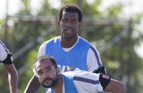 Durante o treino esta manh no Lockhart Stadium, CT do Fort Lauderdale Strickers, na cidade de Fort Lauderlale. O prximo jogo da equipe ser dia 15/01no torneio internacional, em Orlando/EUA, contra o Colonia da Alemanha